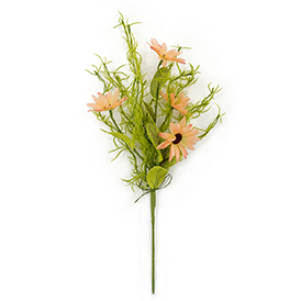 Wild artifical flowers bush