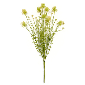 Wild artifical flowers bush