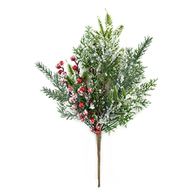 Snow red fruit pick
